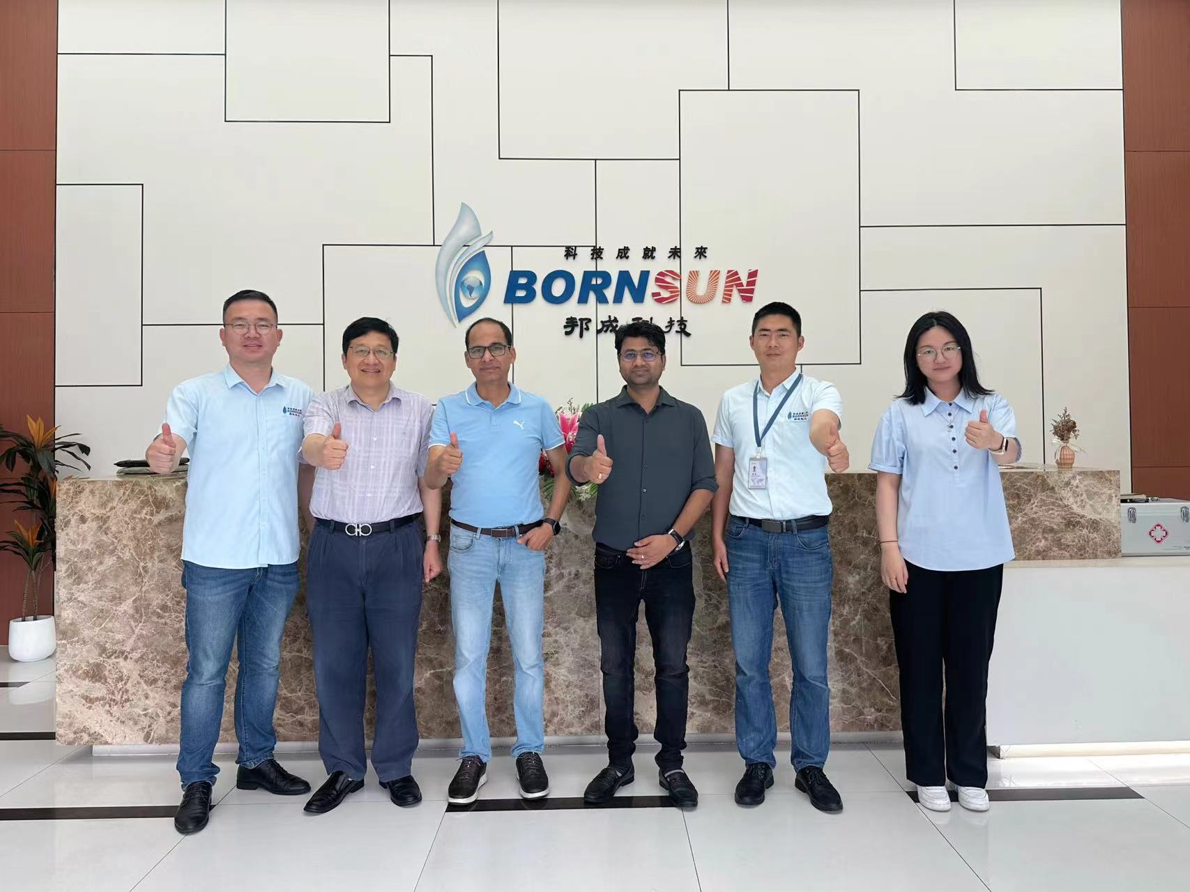 Nepal Customers Visit BORNSUN to Discuss New Opportunities for Co-operation