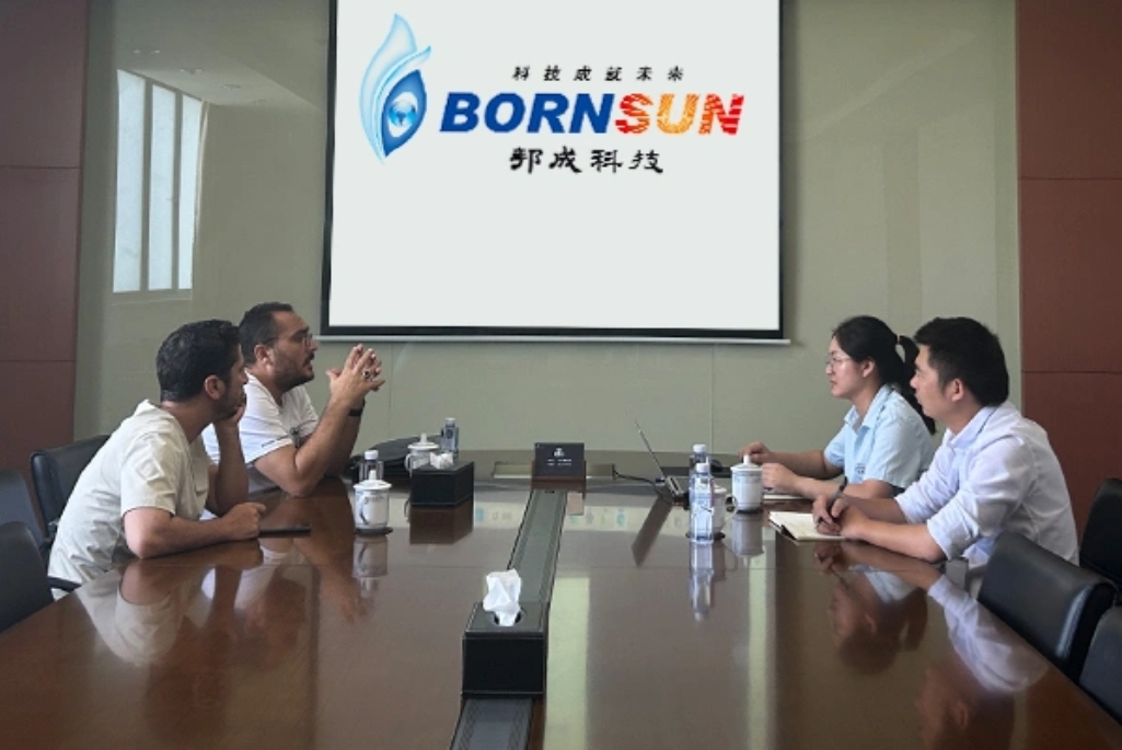 Algerian Customers’ Visit to Shanghai Bornsu